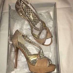 NWT Jessica Simpson “Brouge” heels